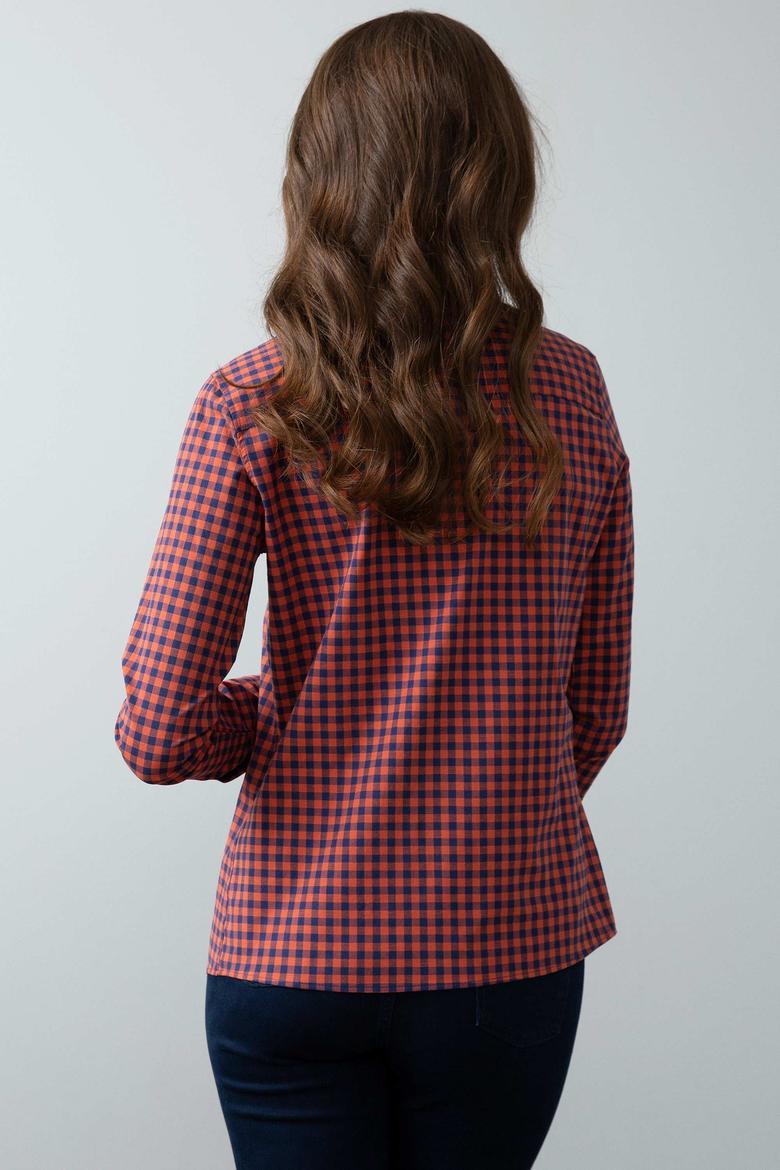 Kırmızı Gömlek Uzunkol - 50192924002