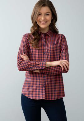 Kırmızı Gömlek Uzunkol - 50192924002