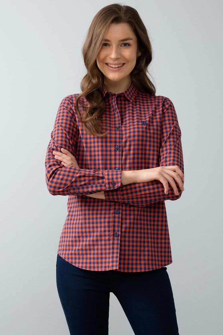 Kırmızı Gömlek Uzunkol - 50192924002