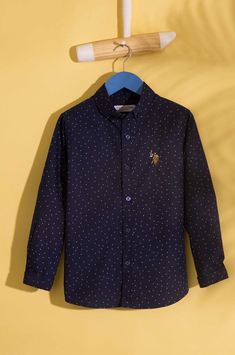 Mavi Gömlek Uzunkol