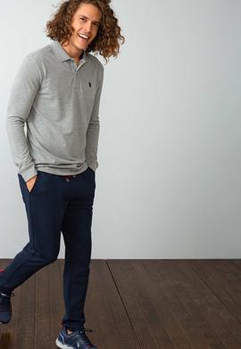 Erkek Gri Sweatshirt Basic - 50193404054