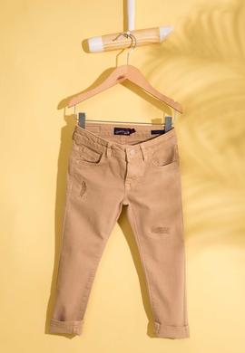 Beyaz Denim Pantolon - 50193528012