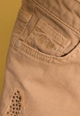 Beyaz Denim Pantolon - 50193528012