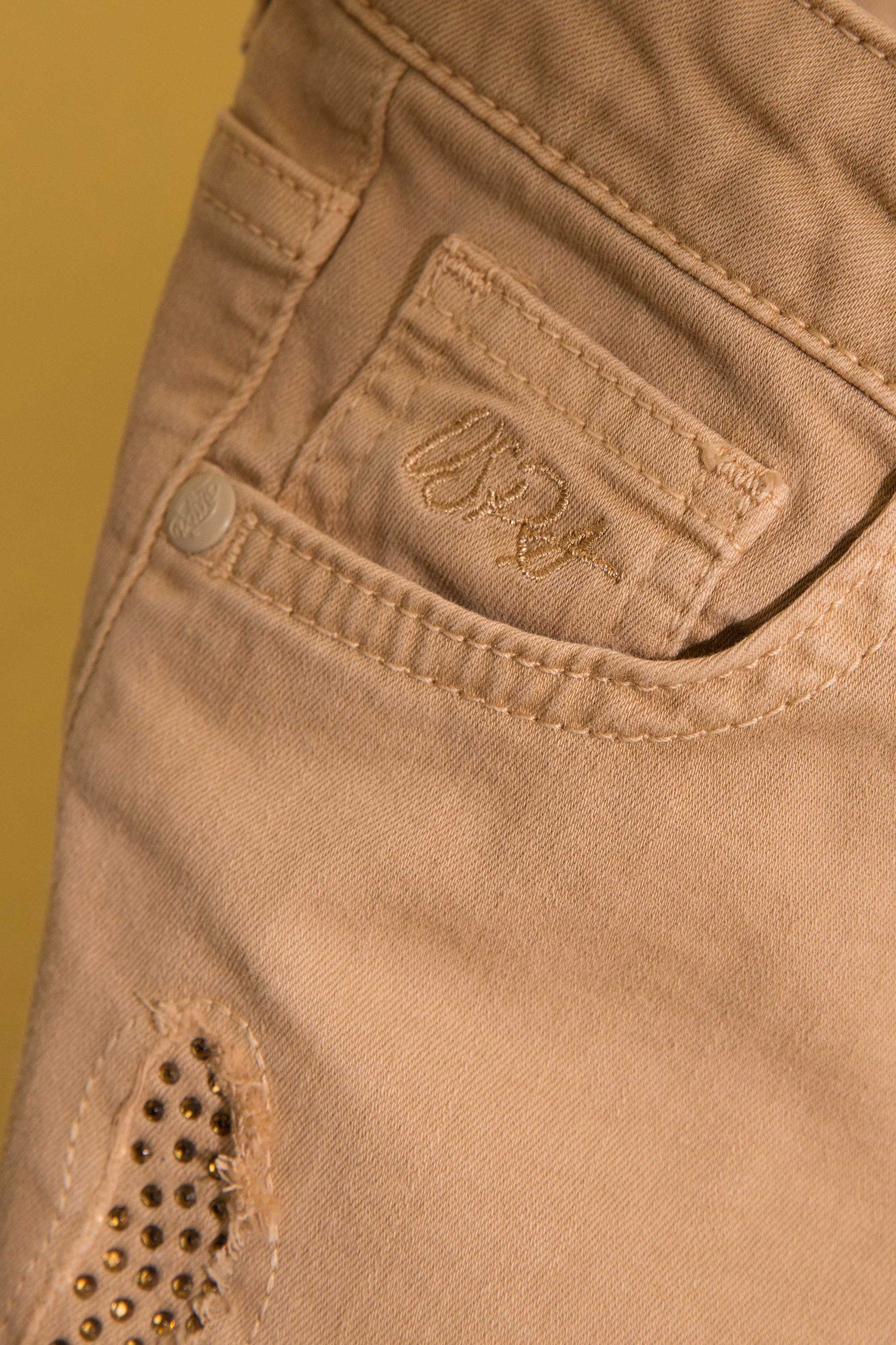 Beyaz Denim Pantolon