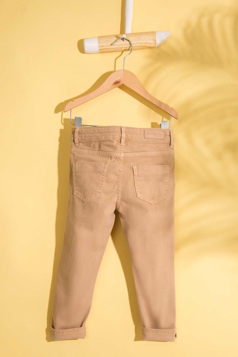 Beyaz Denim Pantolon - 50193528012