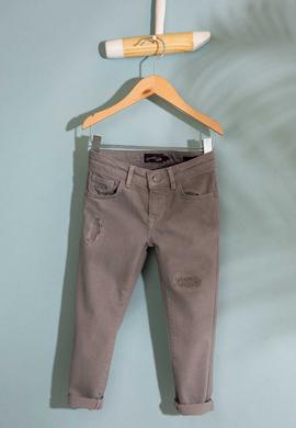 Gri Denim Pantolon - 50193528045