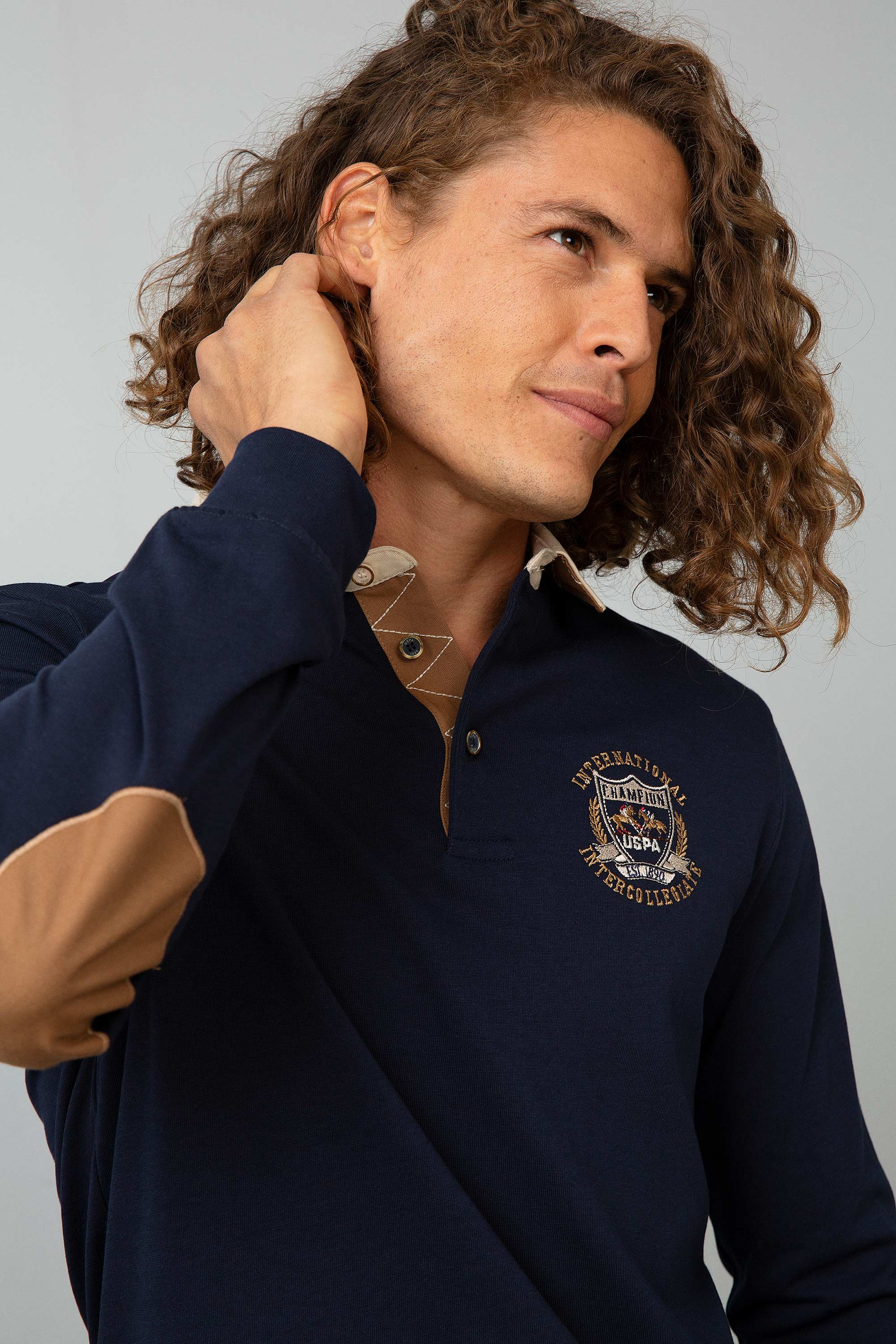 Erkek Lacivert Sweatshirt