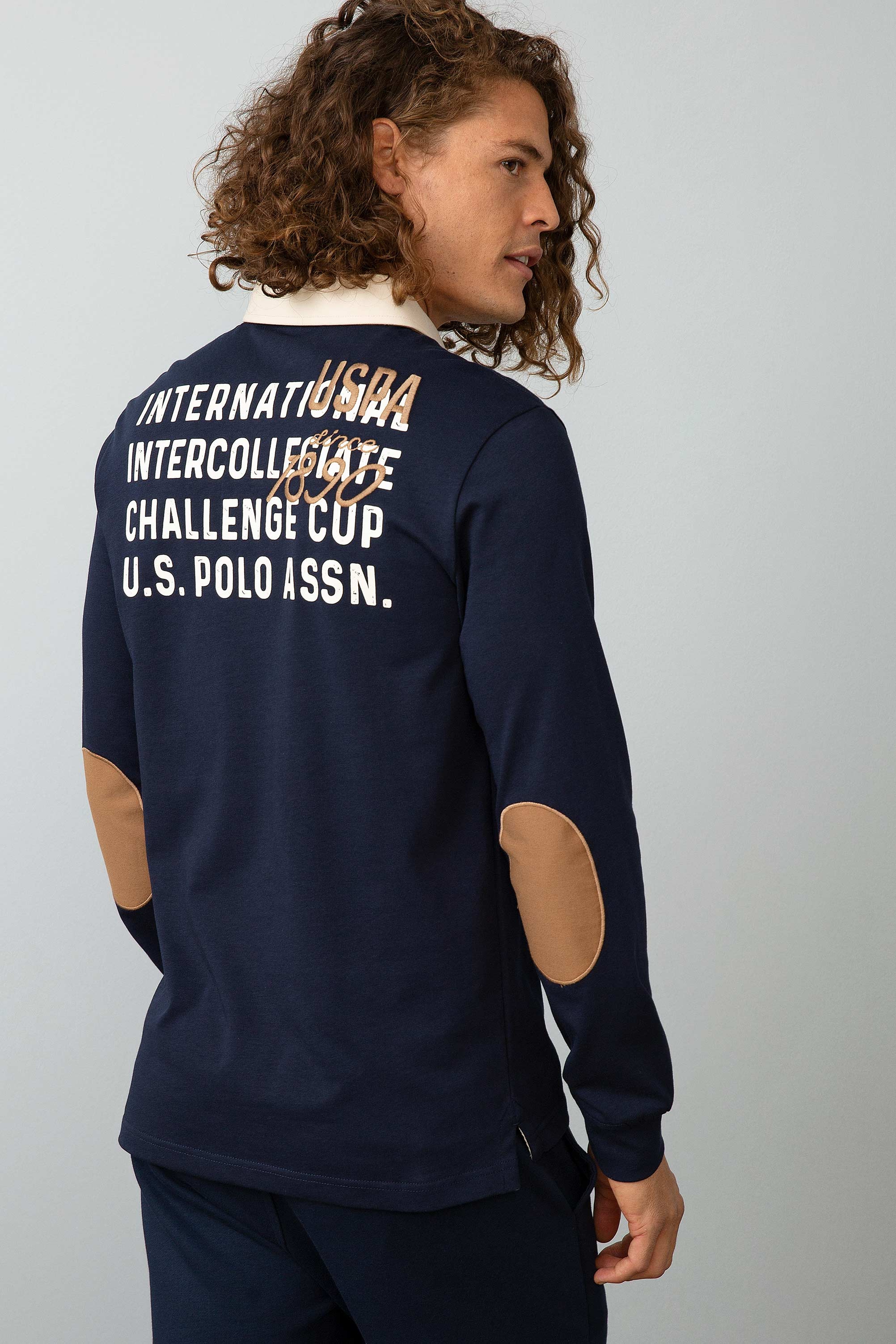 Erkek Lacivert Sweatshirt - Image 2