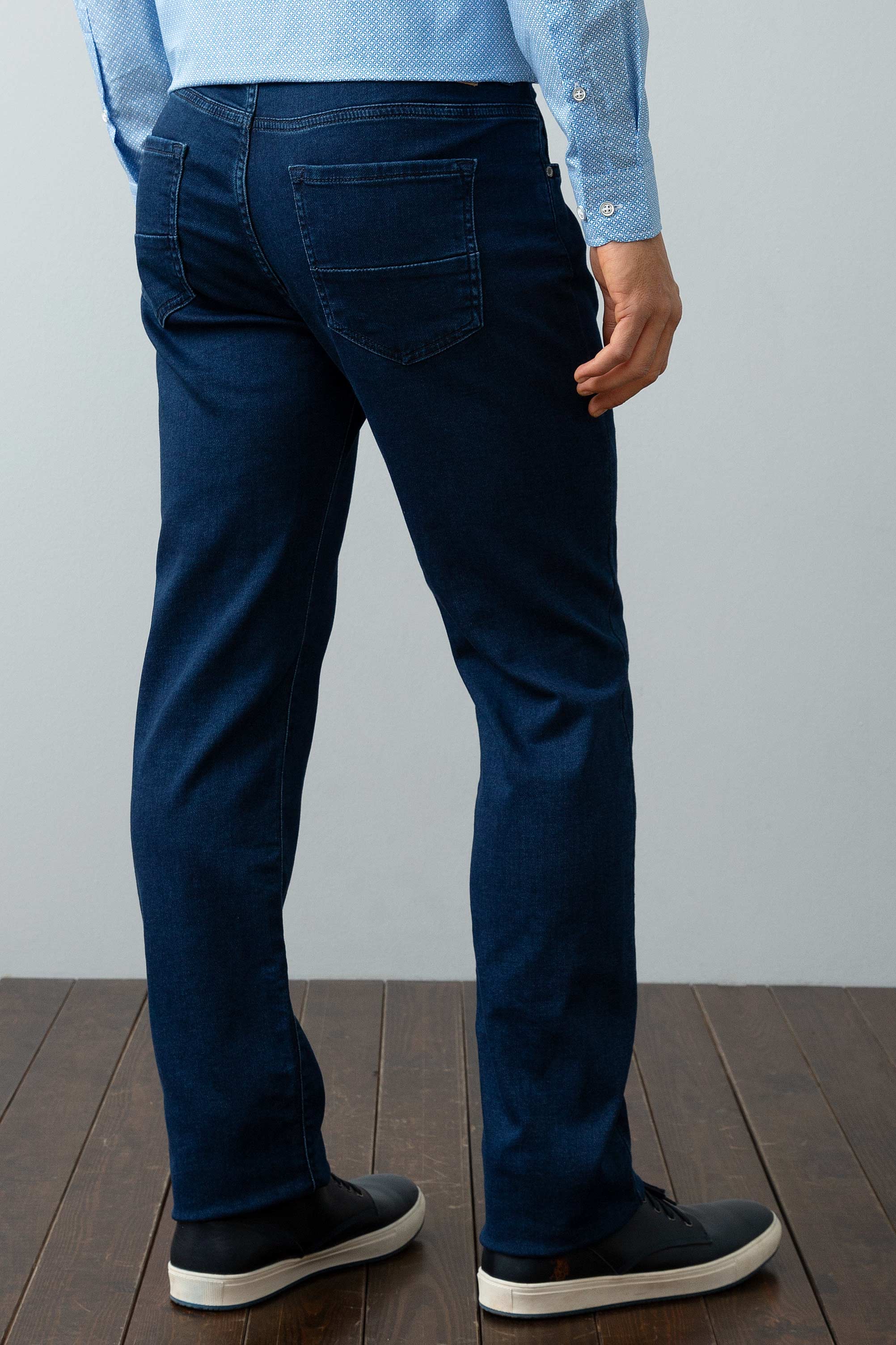 Lacivert Denim Pantolon