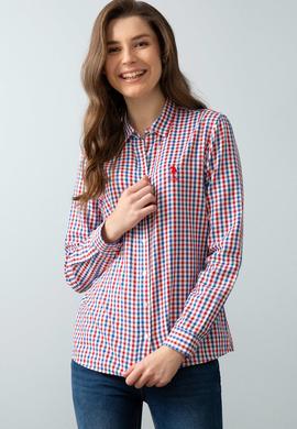 Kırmızı Gömlek Uzunkol - 50200789001