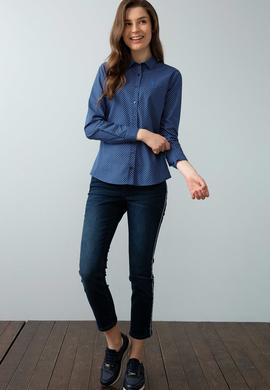 Mavi Gömlek Uzunkol - 50200796001