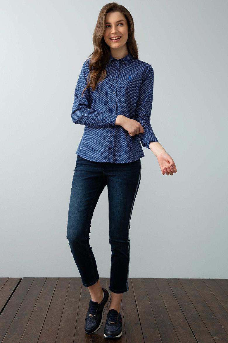 Mavi Gömlek Uzunkol - 50200796001