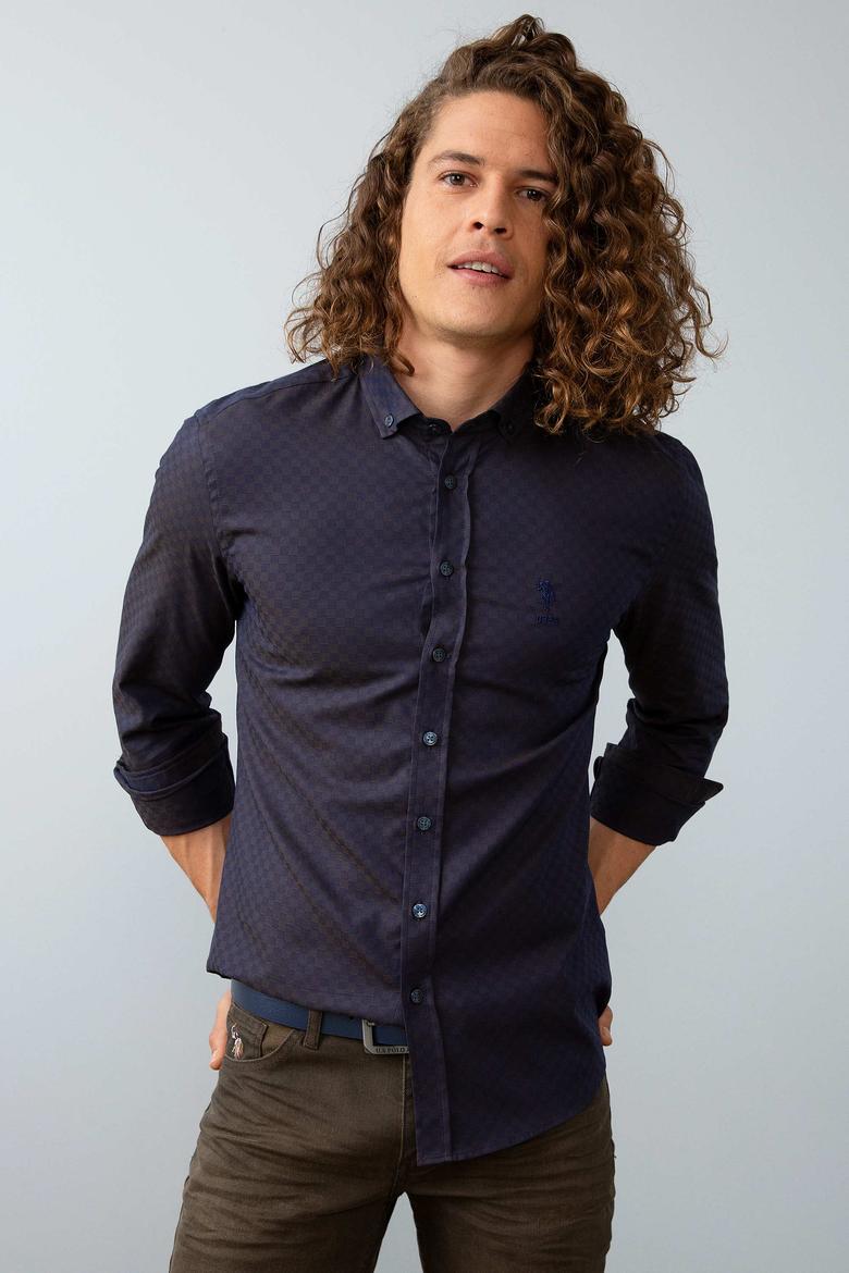 Kahverengi Gömlek Uzunkol - 50202192006