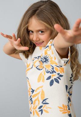 Beyaz Dokuma Elbise - 50174240001