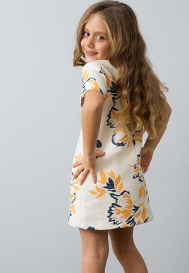 Beyaz Dokuma Elbise - 50174240001