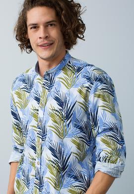 Mavi Gömlek Uzunkol - 50188093019