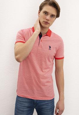 Erkek Nar Çiçeği Polo Yaka T-Shirt - 50199668031