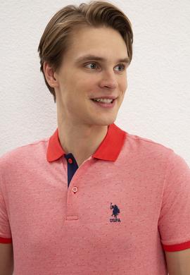 Erkek Nar Çiçeği Polo Yaka T-Shirt - 50199668031