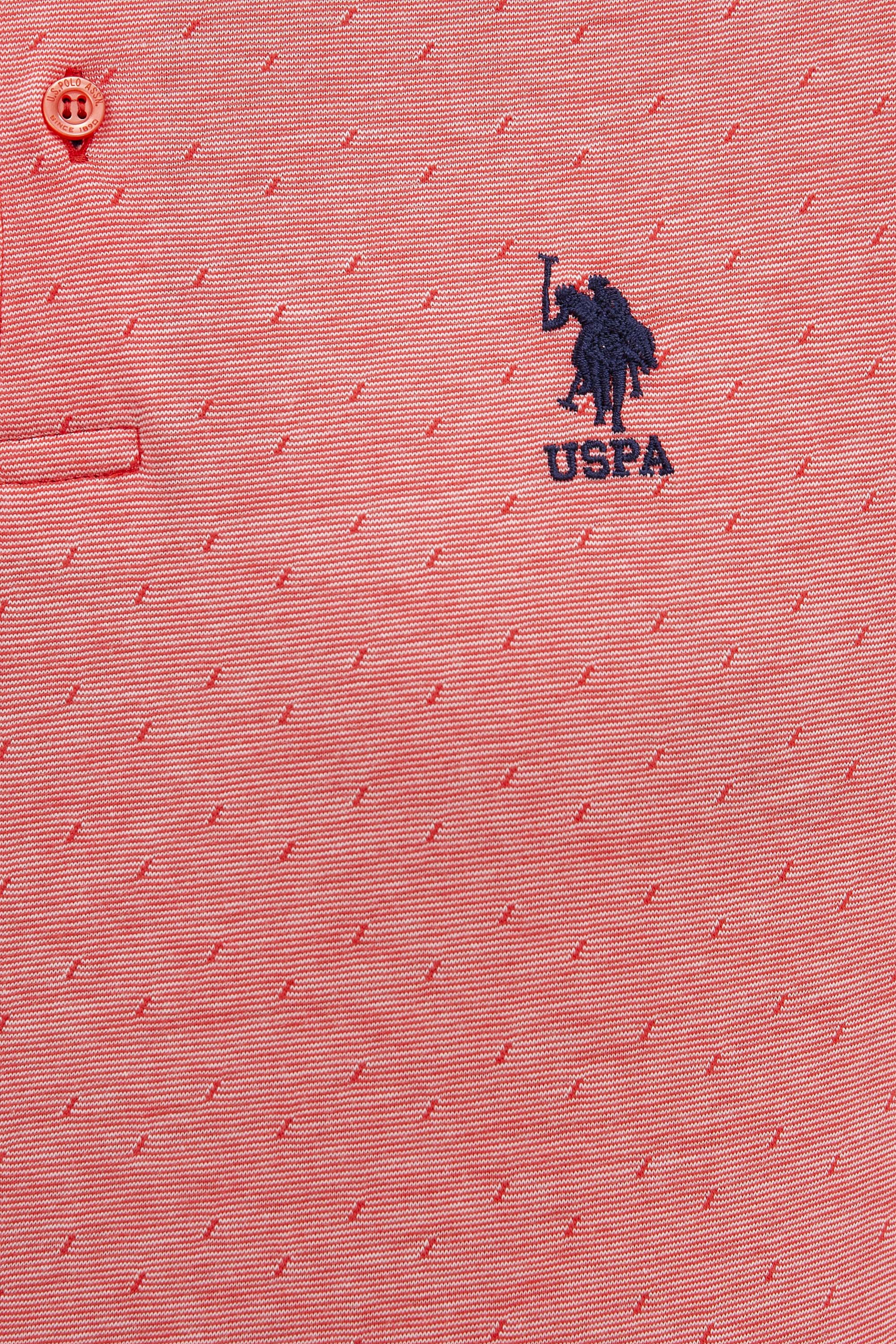 Erkek Nar Çiçeği Polo Yaka T-Shirt - Image 4