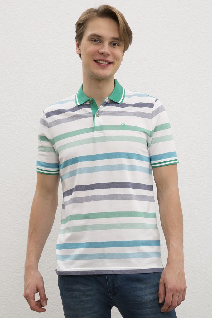 Erkek Mint Yeşili Polo Yaka T-Shirt