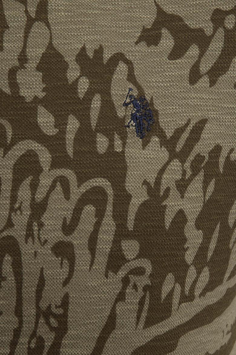 Erkek Koyu Haki Polo Yaka T-Shirt - 50203005001