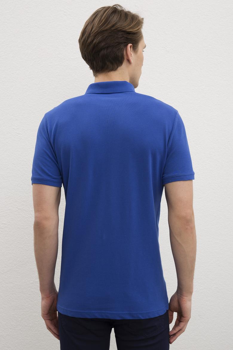 Erkek Saks Basic Polo Yaka Tişört - 50217612230