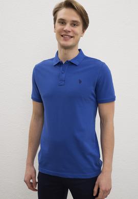 Erkek Saks Basic Polo Yaka Tişört - 50217612230