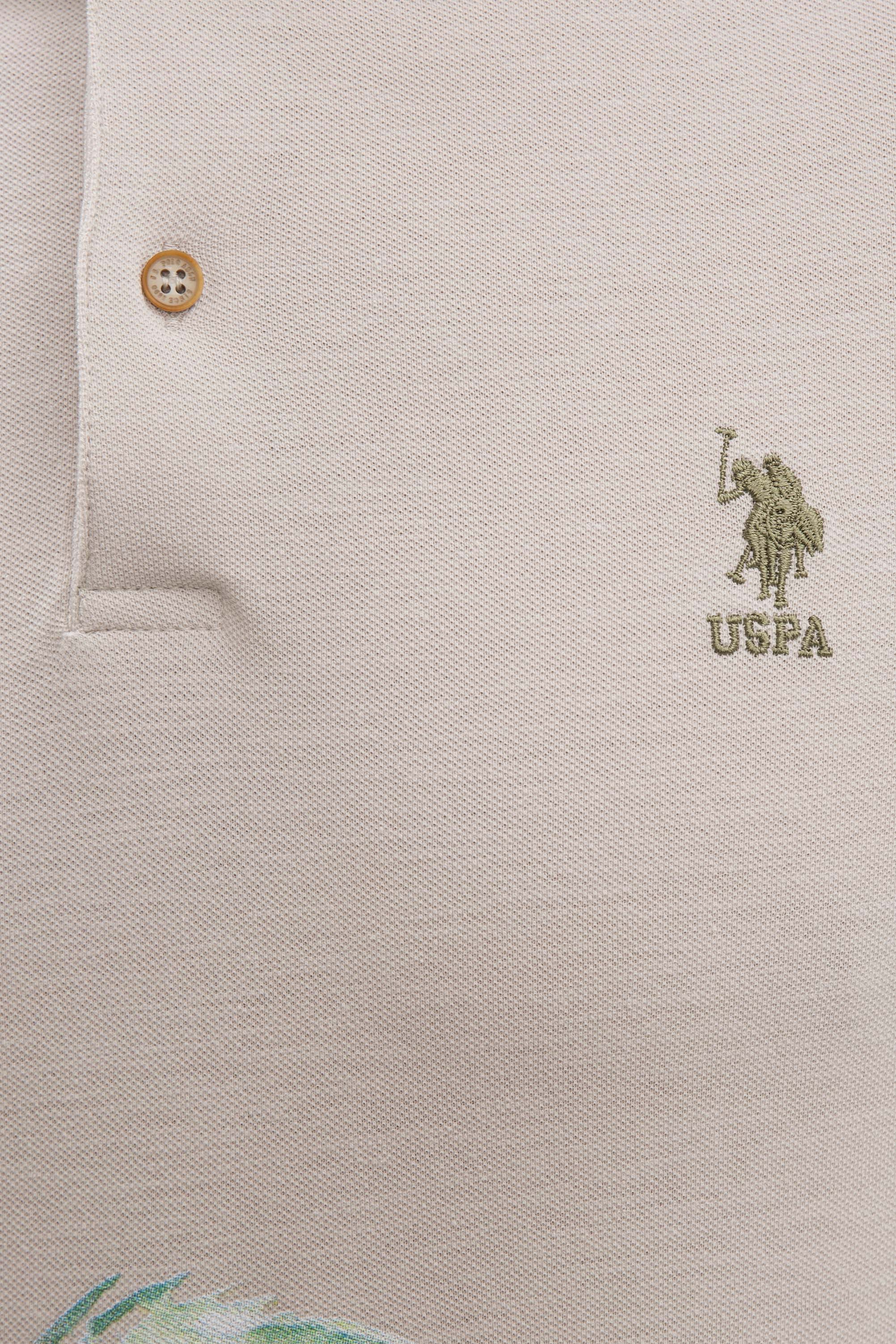 Erkek Taş Polo Yaka Tişört - Image 5