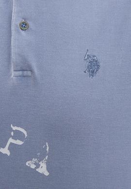 Erkek İndigo Polo Yaka T-Shirt - 50219189035