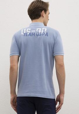 Erkek İndigo Polo Yaka T-Shirt - 50219189035