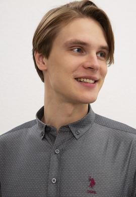 Erkek Gri Gömlek Uzunkol - 50214171001