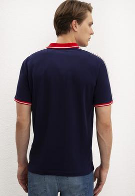 Erkek Lacivert Tişört - 50219180008