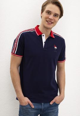 Erkek Lacivert Tişört - 50219180008