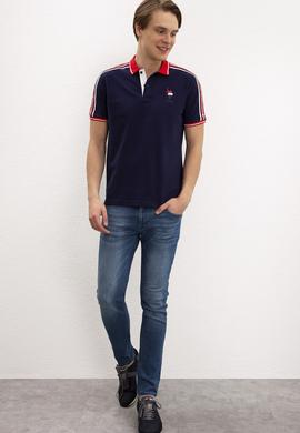 Erkek Lacivert Tişört - 50219180008