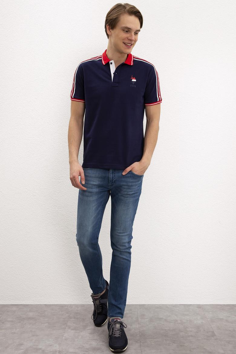 Erkek Lacivert Tişört - 50219180008