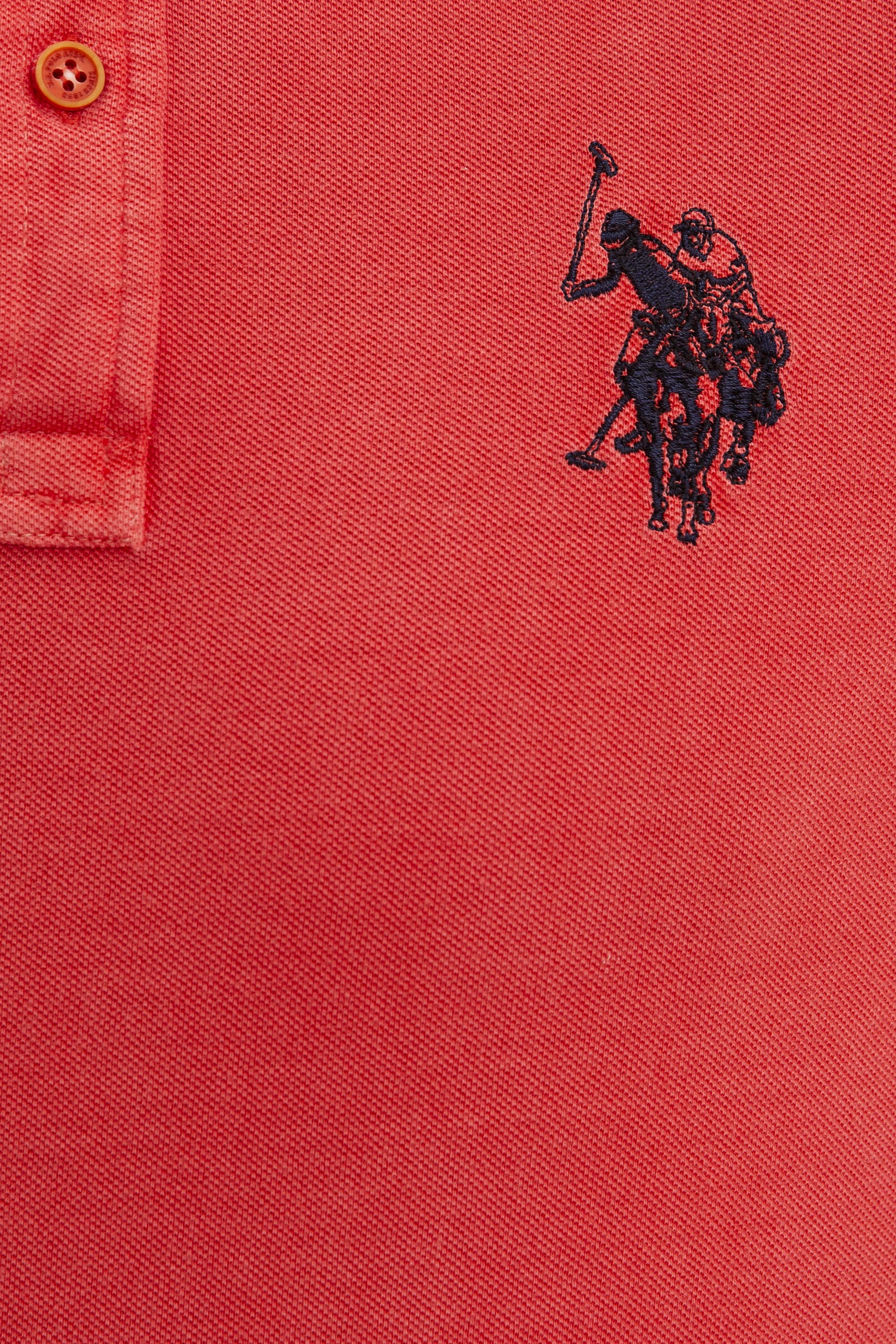 Erkek Nar Çiçeği Polo Yaka T-Shirt Basic