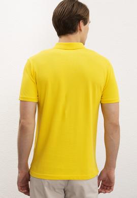 Erkek Sarı  Polo Yaka T-Shirt Basic - 50199820211