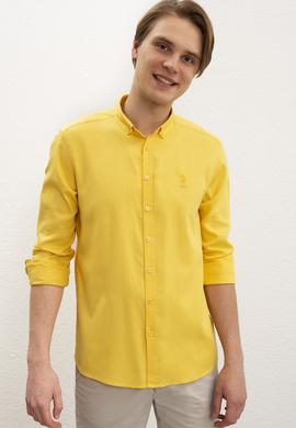 Erkek Sarı Gömlek Uzunkol - 50202297001