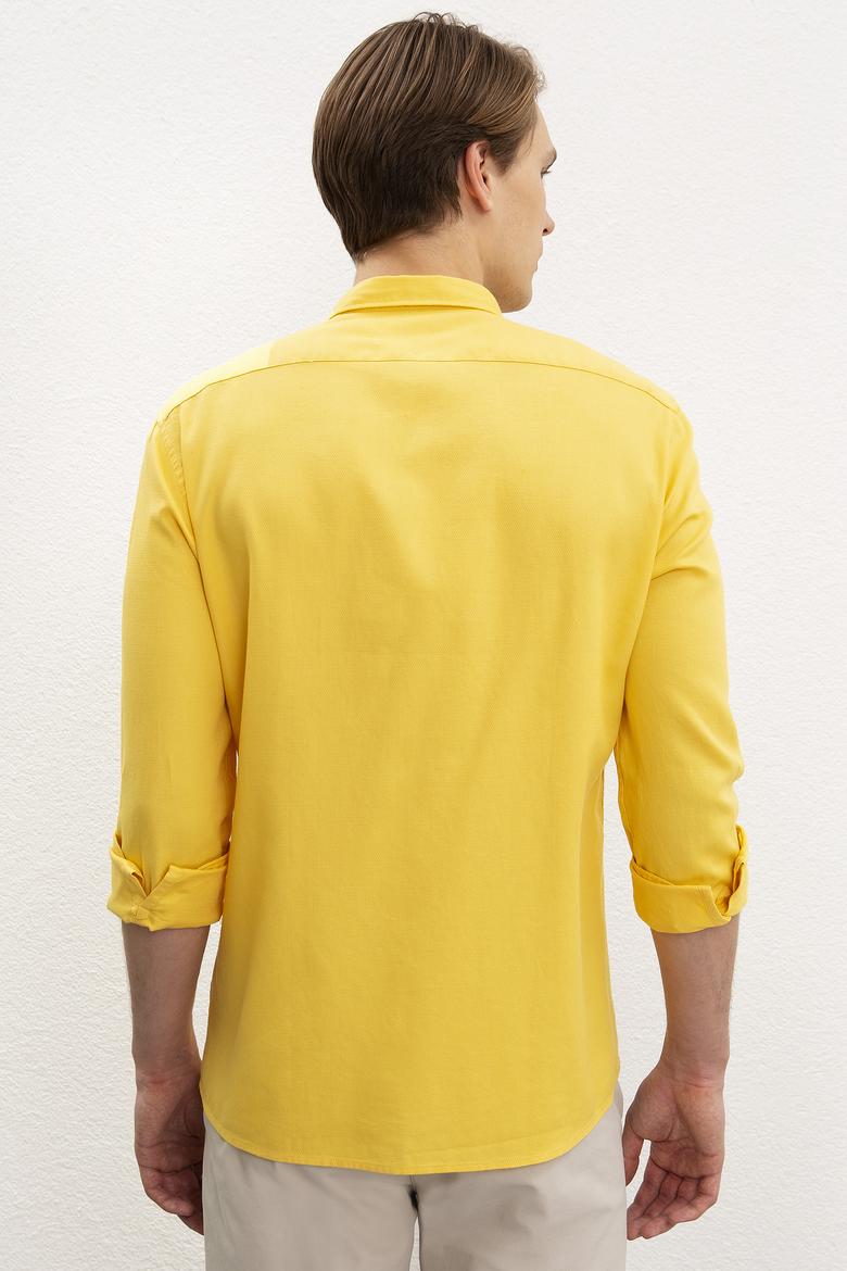 Erkek Sarı Gömlek Uzunkol - 50202297001