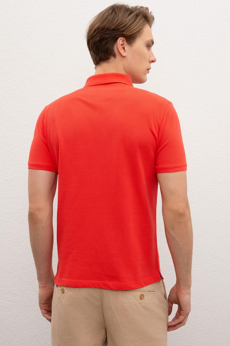 Erkek Nar Çiçeği Basic Tişört - 50199819251