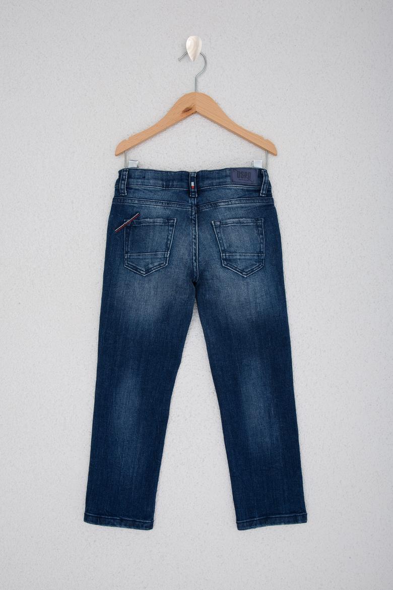 Erkek Çocuk Mavi Denim Pantolon - 50205248002