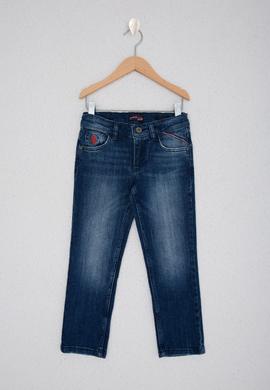 Erkek Çocuk Mavi Denim Pantolon - 50205248002