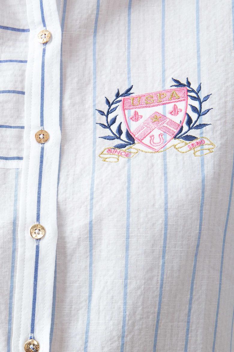 Kadın Pembe Gömlek Uzunkol - 50199261018