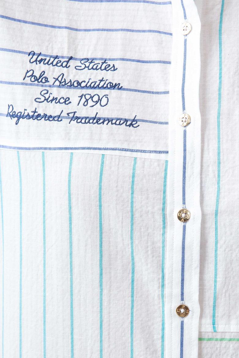 Kadın Yeşil Gömlek Uzunkol - 50199261027