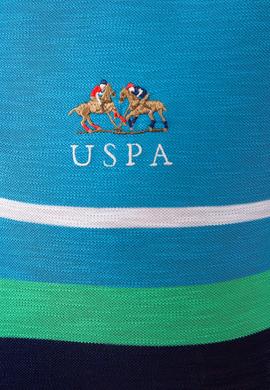 Erkek İndigo Polo Yaka T-Shirt - 50199293016