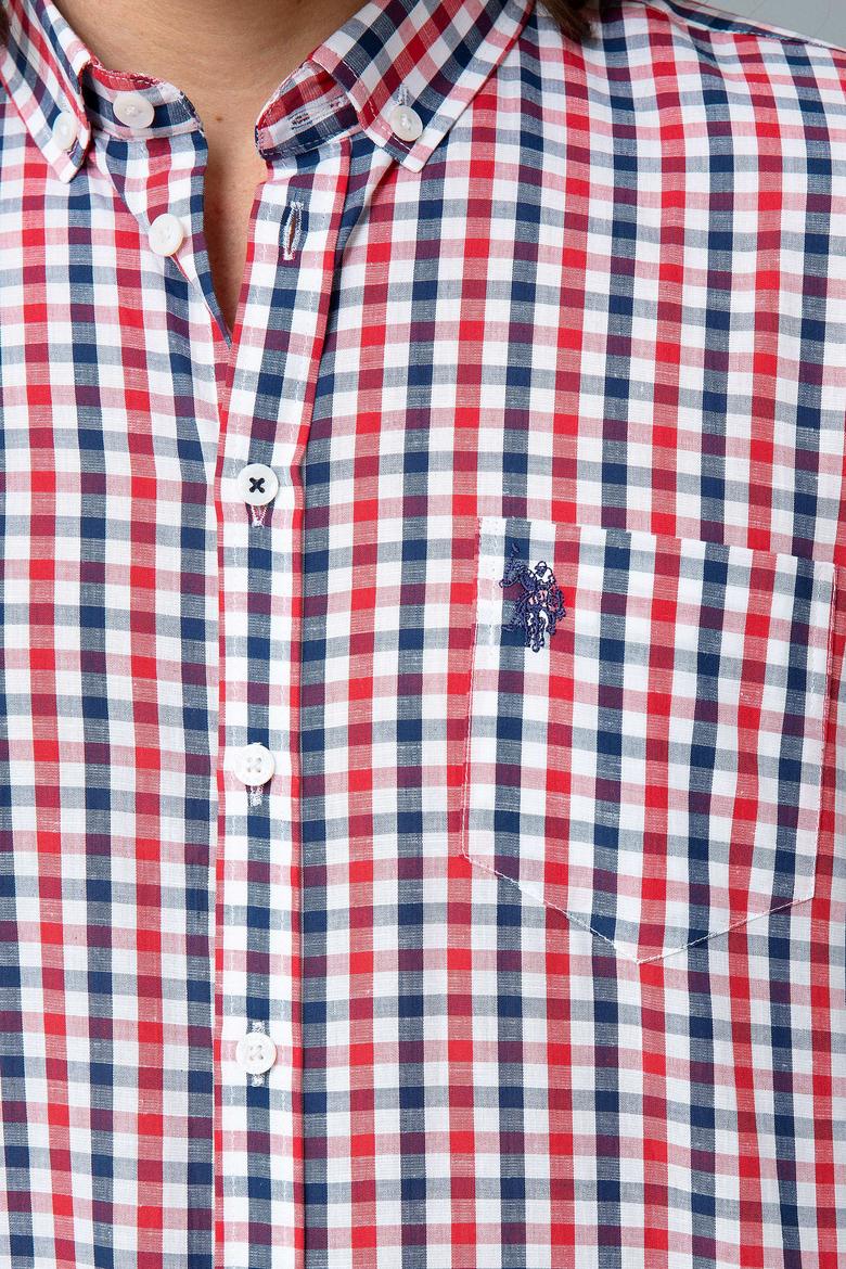 Erkek Kırmızı Gömlek Uzunkol - 50199402004