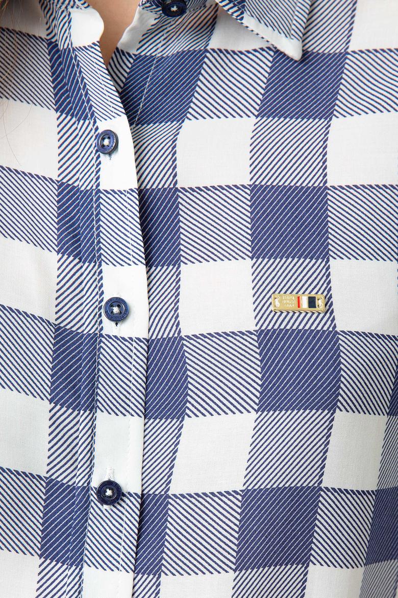 Kadın Lacivert Gömlek - 50199613002