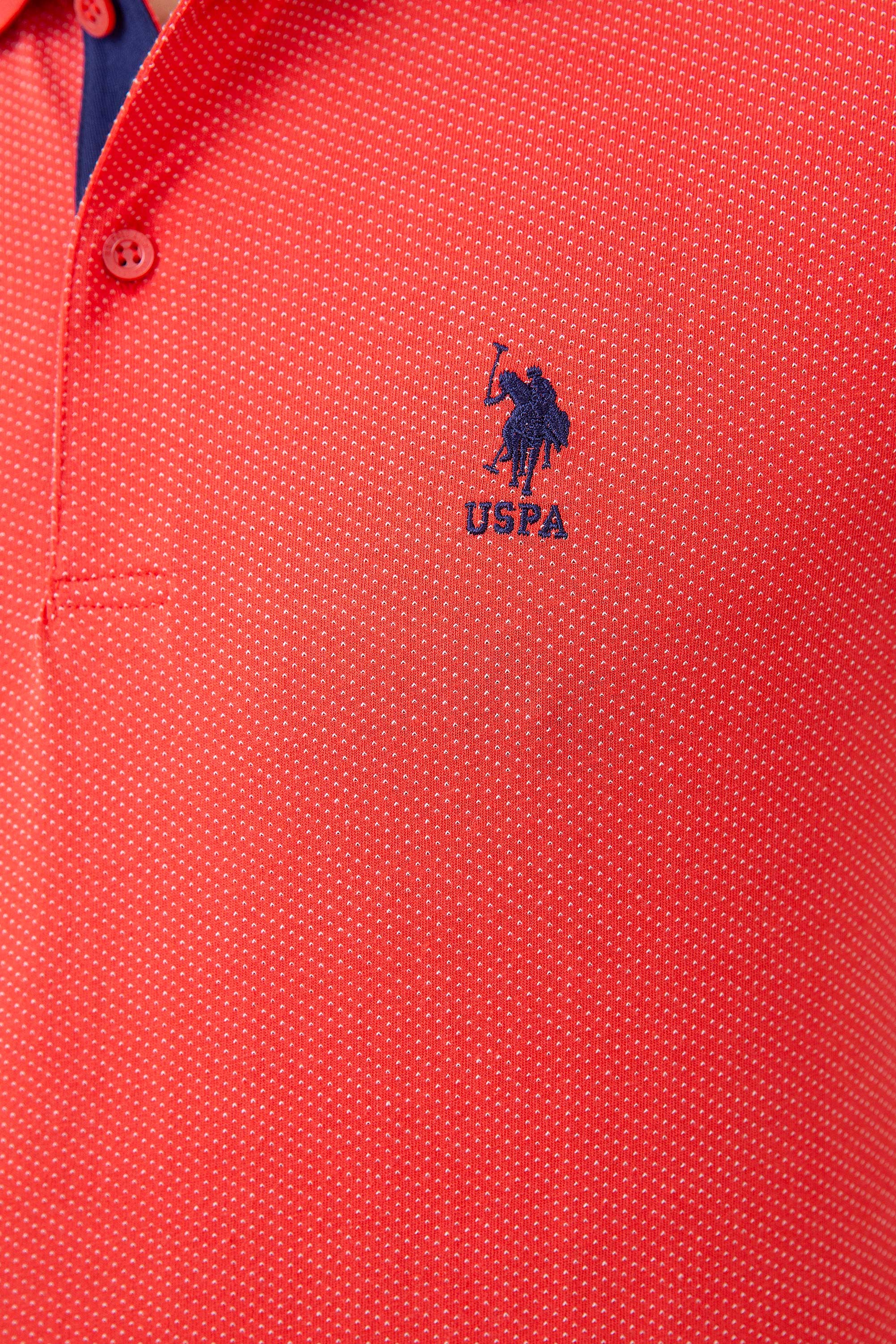Erkek Nar Çiçeği Polo Yaka T-Shirt