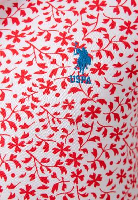 Erkek Nar Çiçeği Polo Yaka T-Shirt - 50199679027