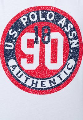 Erkek Beyaz Bisiklet Yaka T-Shirt - 50199701006